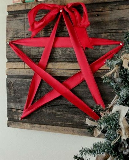 Karácsonyi dekoráció csillagok és karácsonyi díszek csillagok