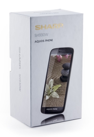 Áttekintés Sharp AQUOS telefon sh930w (AQUOS) Áttekintés Sharp AQUOS telefon sh930w