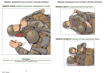 Elsősegély Instruction katona, ha megsérül a csatában (végrehajtás hanyatt) Memo katona elsősegély megsérült a harc