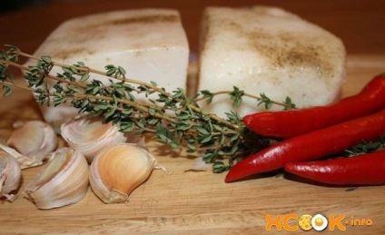 Pate szalonna - házi recept fotókkal, hogyan lehet a fokhagyma