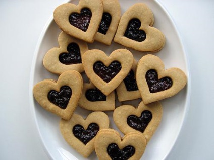 A cookie-k szív - a legjobb receptek (cookie „szívek” recept) A cookie-k szív - a legjobb receptek