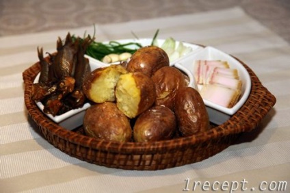Sült krumpli, a hamut a hamu sült krumpli, a hetedik mennyországban