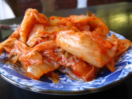 Káposzta recept lépésről lépésre, koreai mint a sózás, a téli, Chamcha hogy lehet főzni