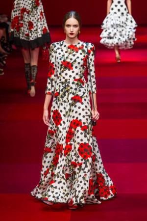 Dolce Gabbana ruha virágokkal, polka, csíkok