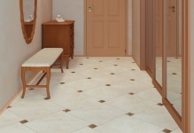 Csempe a folyosón fotó és design, szabadtéri konyha kerámia színű kis csempe