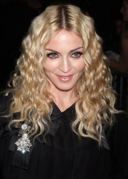 Frizurák Madonna 36 stílusok (frizura) Frizurák Madonna 36 stílusok