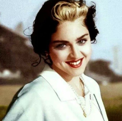 Frizurák Madonna 36 stílusok