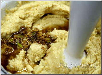 Előállítása hummus csicseriborsó az otthoni (feltételek) Előállítása hummus csicseriborsó otthon