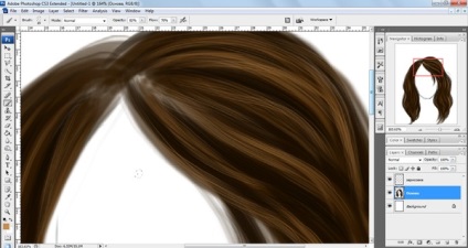 Egyszerű bemutató rajz haját az Adobe Photoshop (egy egyszerű lecke rajz hajat Adobe Photoshop) Egyszerű bemutató rajz haját az Adobe Photoshop
