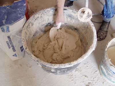 Habarcs és beton arányban SNP, fotók (fotó) Habarcs és beton arányban SNP, fotók