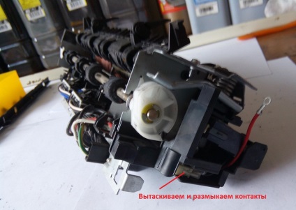 Javítás nyomtató hp M603 (termouzel)
