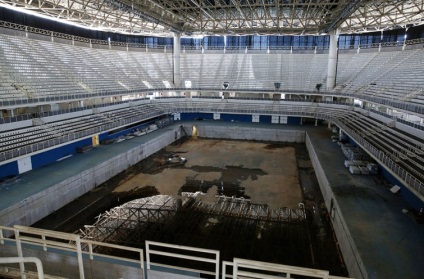 Rio 2016-os olimpiai helyszín külleme után 6 hónappal a játékok, umkra (mint olimpiai helyszín után néz 6 hónap után a játék) Rio 2016-os olimpiai helyszín külleme után 6 hónappal a játékok, umkra