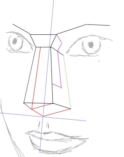 Rajz az emberi orr - tanulságok Adobe Photoshop (3d 2d számítógépes grafika animáció építészet művészeti galéria video oktatóanyagokat tanfolyamok hírek vitatja vas fórum blog 3dmax maya ZBrush Adobe Illustrator photoshop egység turmixgépben vray mental ray renderman) Rajz az emberi orr - Adobe Photoshop leckék