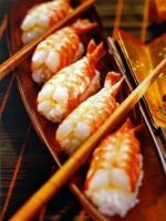 Tekercsek avokádó (wasabi szójaszósz) Rolls avokádó