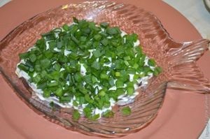 Hering saláta uborkával