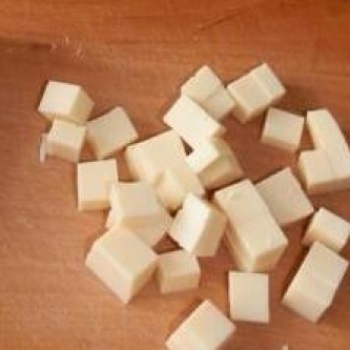 A kukorica saláta és sajt, topsalads (fejes saláta) Saláta kukorica és sajt, topsalads