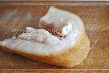 Salo, a csavart fokhagyma, recept, fényképes magic (disznózsír) Salo, a csavart fokhagyma, recept, fényképes mágikus