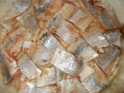 Hering sült burgonyával a kemencében (hering) Hering sült burgonyával kemencében