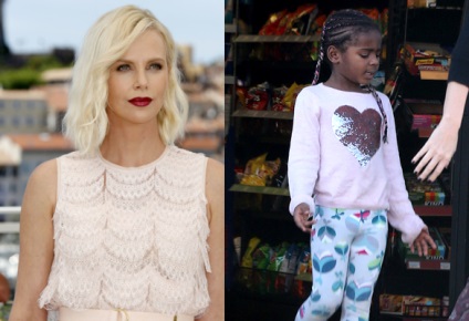 Charlize Theron nem egy fia, a lány (a válság) Charlize Theron nem egy fia, a lány