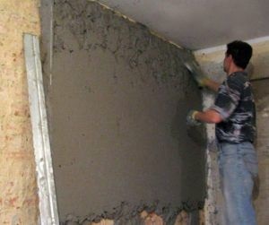 Kőműves clay walls, hogyan kell összehangolni az tapéta