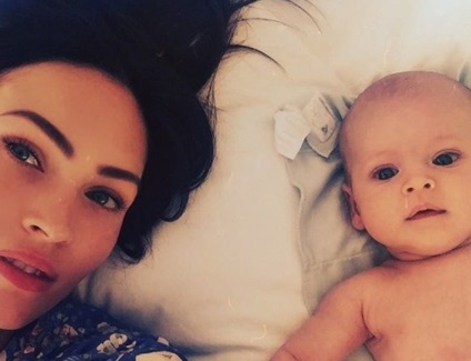 Fia Megan Fox nevezték a legszebb gyermek Instagram