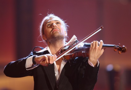 Hegedűvirtuóz David Garrett adta első koncertjét a kijevi, a kultúra, magatartási