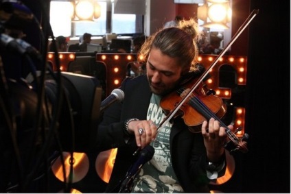 Hegedűvirtuóz David Garrett adta első koncertjét a kijevi, a kultúra, magatartási