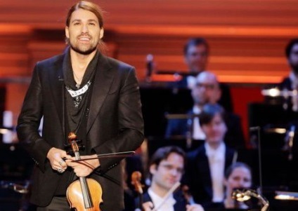 Hegedűvirtuóz David Garrett adta első koncertjét a kijevi, a kultúra, magatartási