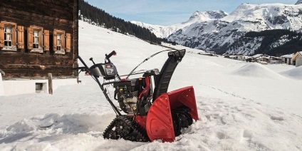Hóeltakarító gyalogos traktor működési elve és ennek alapján a önszerveződési