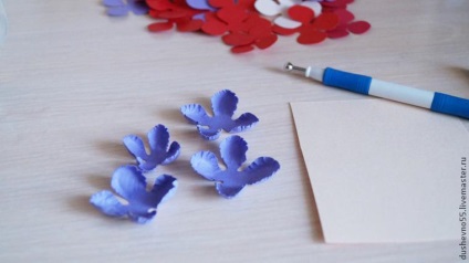 Készítsen egy finom hortenzia virág papír - Fair Masters - kézzel készített, kézzel készített