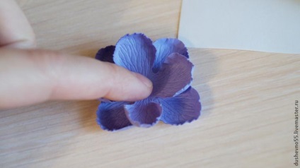 Készítsen egy finom hortenzia virág papír - Fair Masters - kézzel készített, kézzel készített