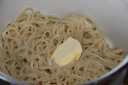 Spagetti zöldségekkel recept egy fotó