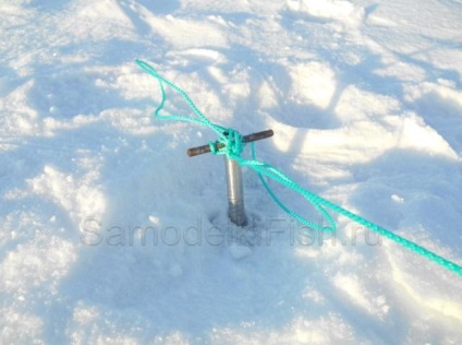 Szerelési lehetőségek téli sátor a jégen - a házi halászati ​​kezük