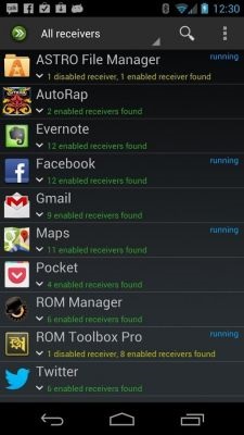 Módszerei android-gyorsulás működés eszköz (művelet) Módszerei android-gyorsulás kezelőegységet
