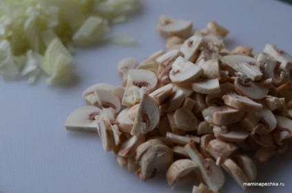 Tészta gombával - otthon recept (tészta leves) Tészta gombával - otthon recept