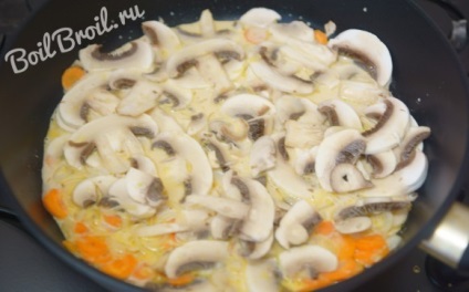 Tészta gombával - lépésről lépésre recept fotók (recept) Tészta gombával - lépésről lépésre recept fotók