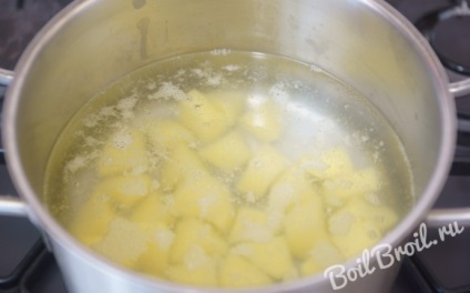 Tészta gombával - lépésről lépésre recept fotók (tészta leves) Tészta gombával - lépésről lépésre recept fotók