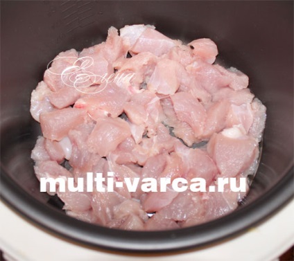 Húsleves és rizs multivarka (multivarka) Leves csirke és rizs, multivarka