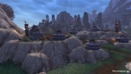 Townlong steppe ködében Pandaria