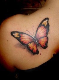 Butterfly Tattoo 50 fotók, vázlatok, értéke