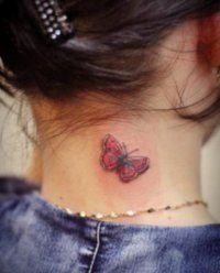 Tattoo pillangó 50 kép, miniatűrök érték (pillangó tetoválás a lábon) Butterfly Tattoo 50 fotók, vázlatok, értéke