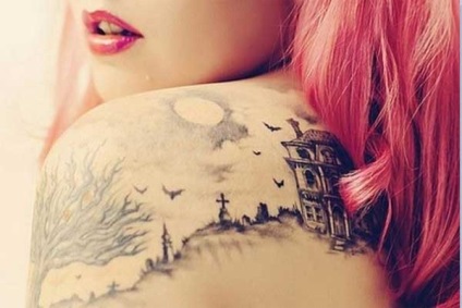 Tetoválás egy értéket a lányok - együtt