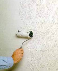 Texturált fal festék alkalmazási módszerek