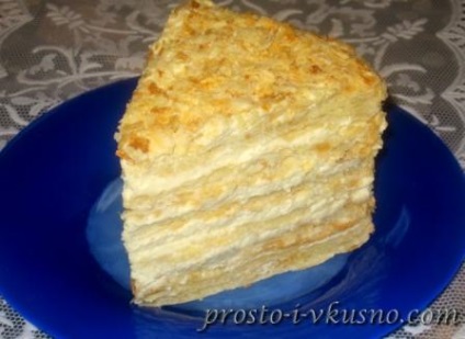Nap kész sütemény leveles tészta (puff) Napoleon torta kész leveles tészta