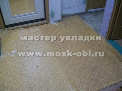 Fektetése laminált Z-alakú folyosó (Z-alakú) Fektetése laminált Z-alakú folyosó