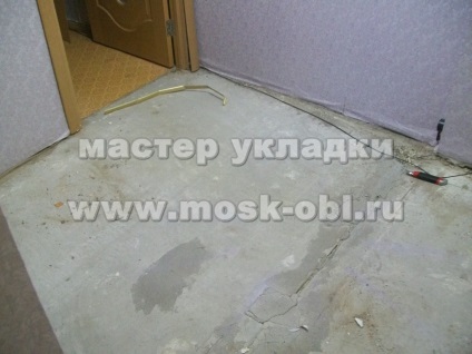 Fektetése laminált Z-alakú folyosó (Z-alakú) Fektetése laminált Z-alakú folyosó