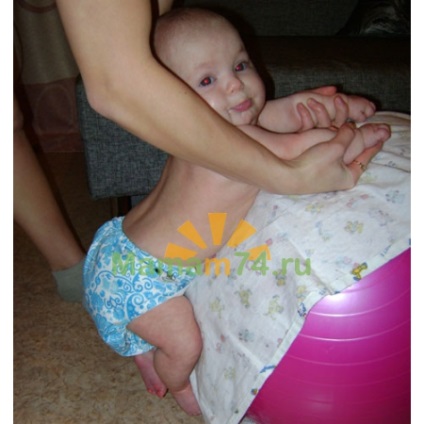Gyakorlatot fitball csecsemők (fitball) Gyakorlatot fitball csecsemők