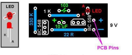 Symbol LED a rendszer (rendszer) Symbol LED áramköri