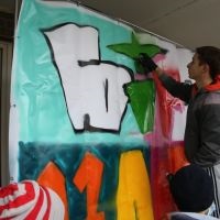 Graffiti Party - vicces üdülési workshop