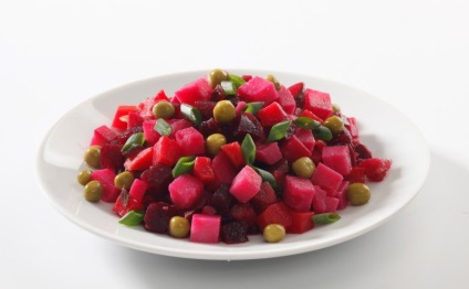 Vinaigrette előnyök és károsítja az egészséget saláta, mint hasznos, diéta